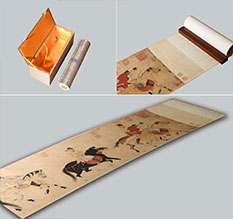 刚察馆藏书画复制博物馆书画复制服务