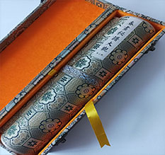 刚察书画装裱案例